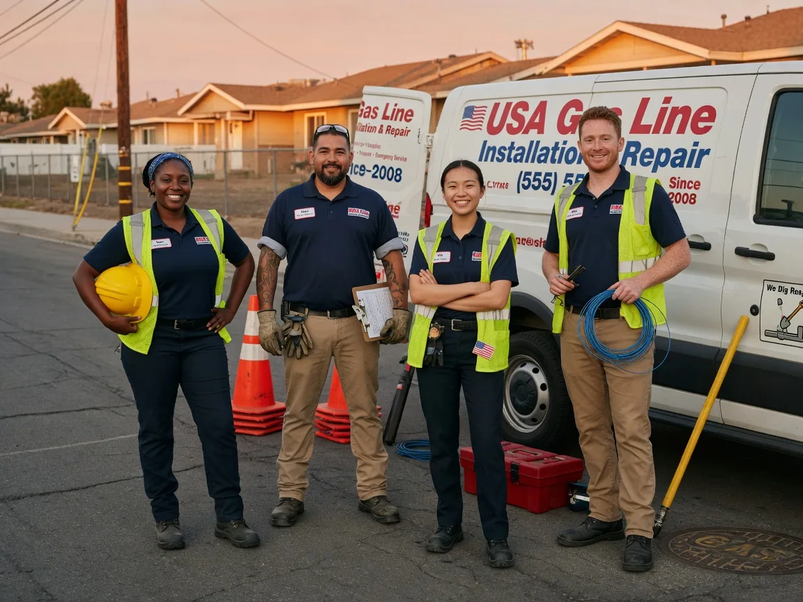 Gas Line Installation company in Gurley, NE